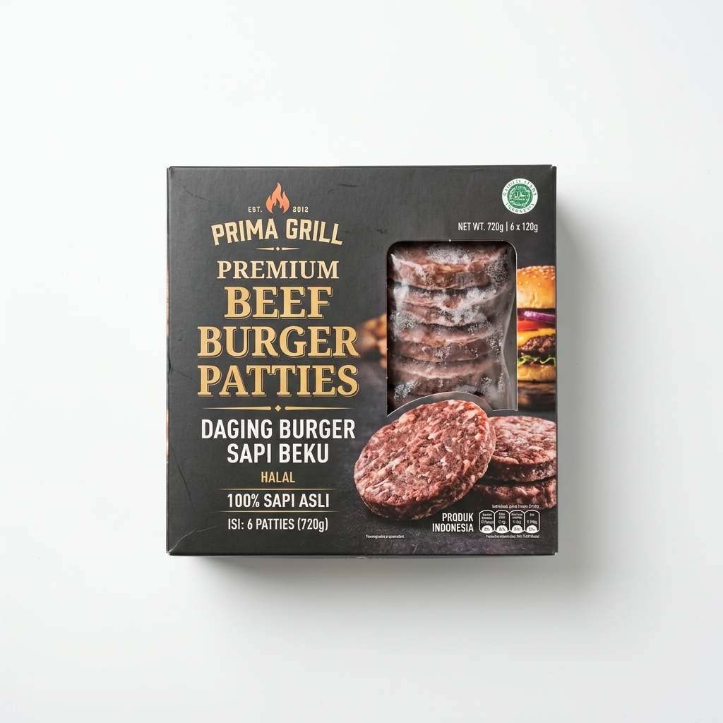Beef Burger Patty Belfoods 400g